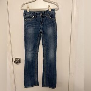 Silver Jeans Co. Suki Surplus Brown Label Bootcut Jeans 28x31